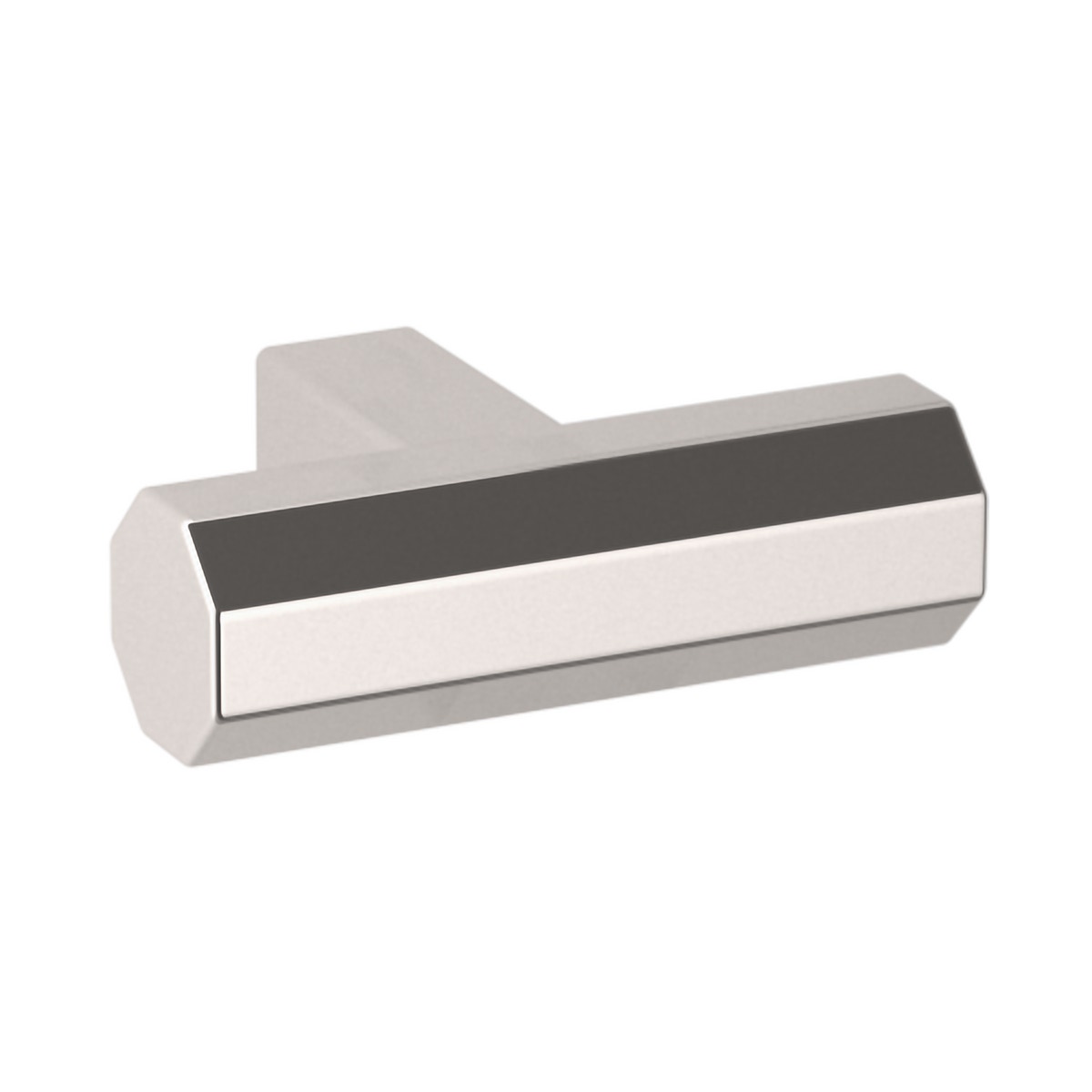 Octagonal T-Shape Cabinet Knob 1-1/2"