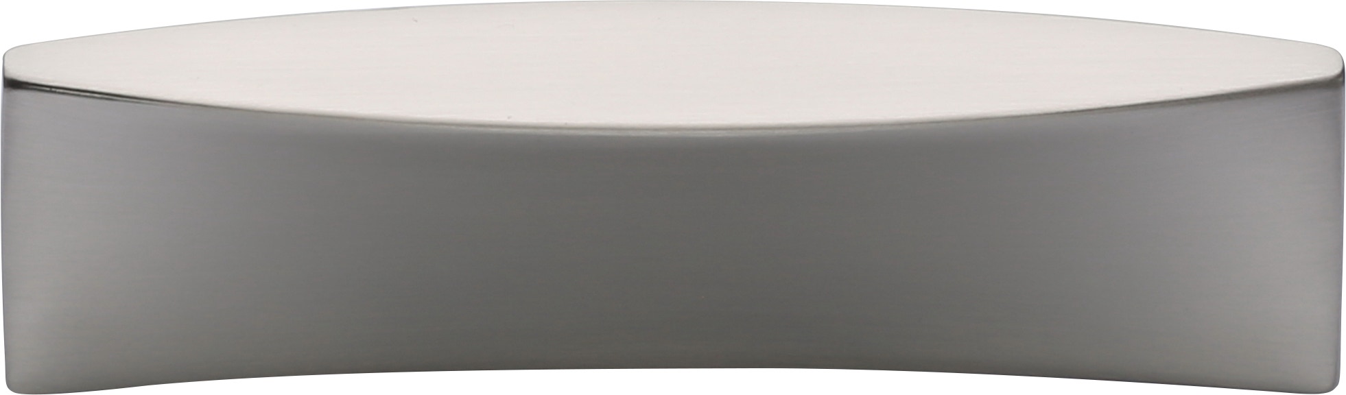 Manzoni Leaf Cabinet Knob, 3 3/4" Center to Center, Satin Nickel