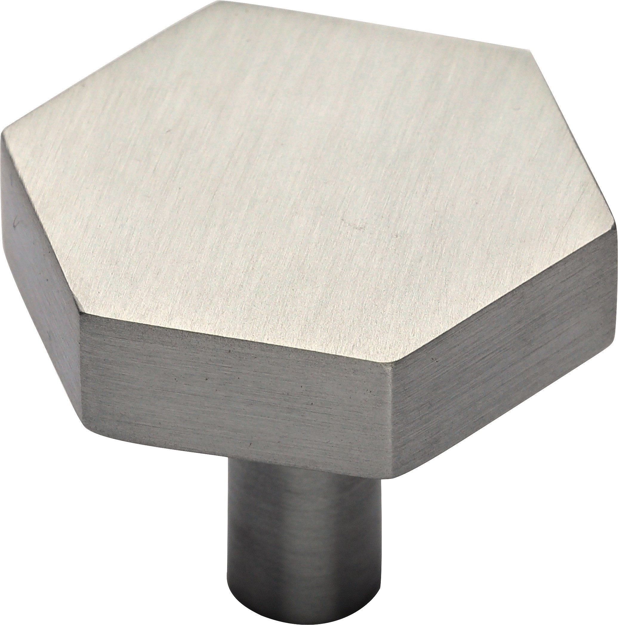 Manzoni Modern Hex Cabinet Knob, 1 1/4" Diameter