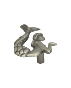 Mermaid 2 1/2" Length Novelty Cabinet Knob Left Hand