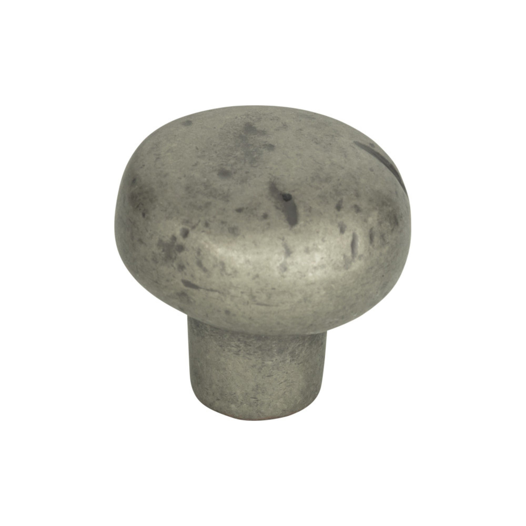 Distressed 1 3/8" Diameter Round Cabinet Knob