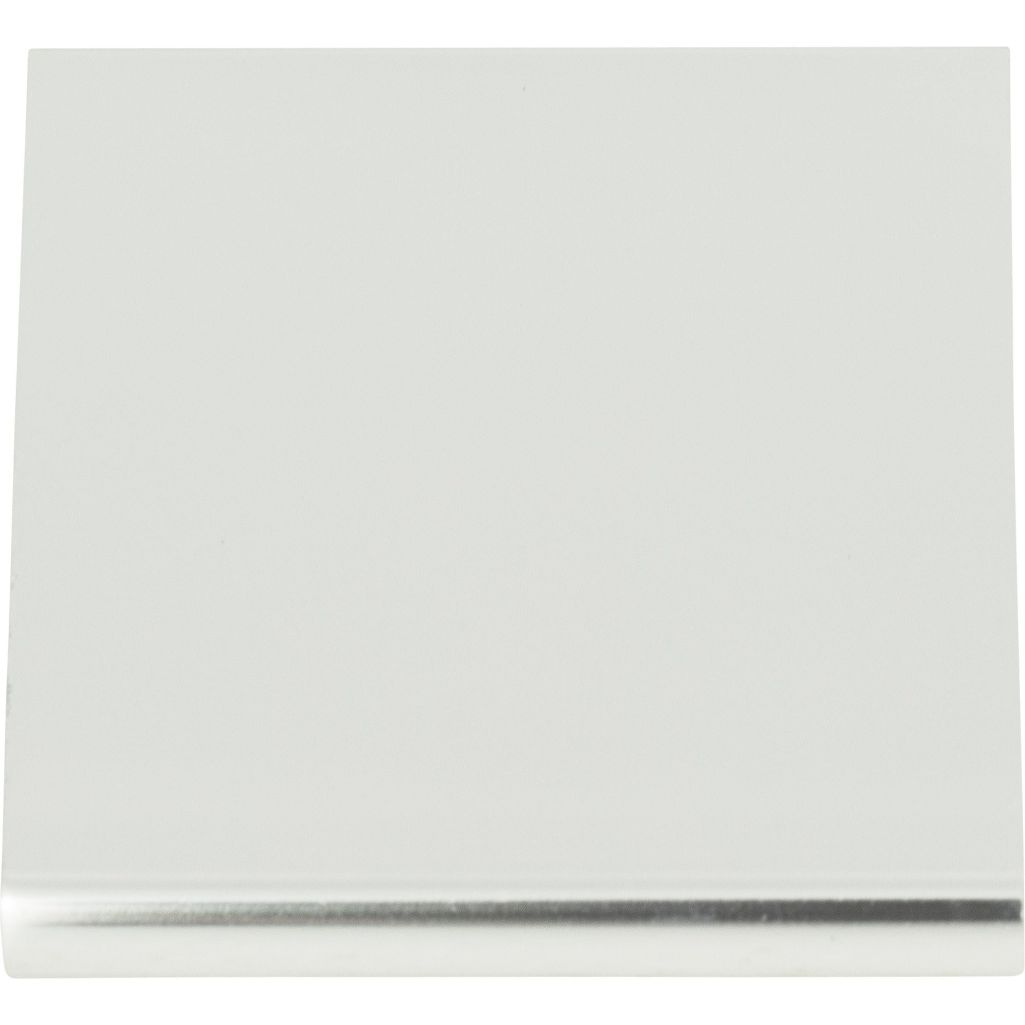 Tab Edge Cabinet Pull 1 1/4" Center to Center Polished Chrome