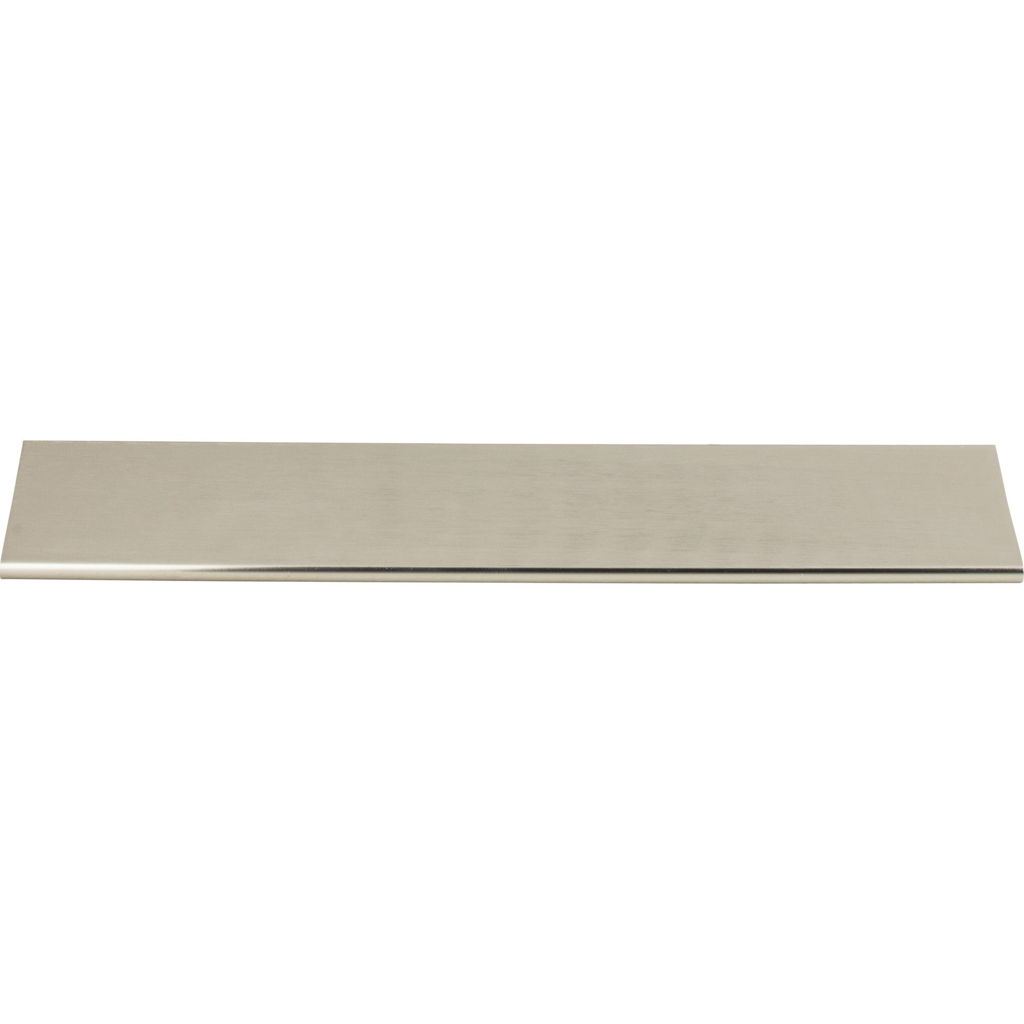 Tab Edge Cabinet Pull 8 13/16" Center to Center Brushed Nickel
