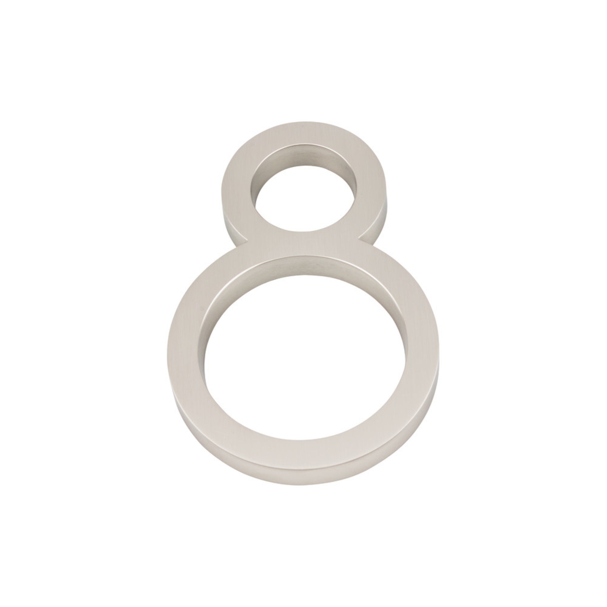 Modern Avalon 6" H Floating Mount House Number 8