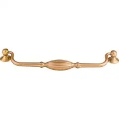 Tuscany Drop Cabinet Pull 8 13/16" Center to Center Brushed Bronze