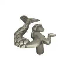 Mermaid 2 1/2" Length Novelty Cabinet Knob Left Hand