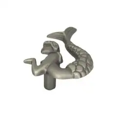 Mermaid 2 1/2" Length Novelty Cabinet Knob Right Hand