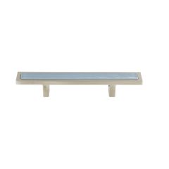 Spa Blue 3" Center to Center Bar Cabinet Pull