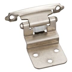 Traditional 3/8" Inset Hinge with Semi-Concealed Frame Wing
