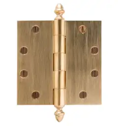 Plain Bearing Extruded Hinge 4 1/2" x 4 1/2", 1/2" Barrel