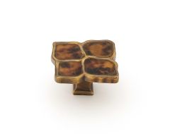 Tiger Penshell Cabinet Knob, Tiger Penshell, Estate Dover, 1-1/2" x 1-1/4"