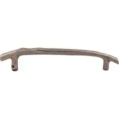Aspen Twig Cabinet Pull 8" Center to Center Silicon Bronze Light