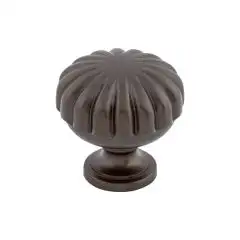 Melon Cabinet Knob 1 1/4" Oil Rubbed Bronze