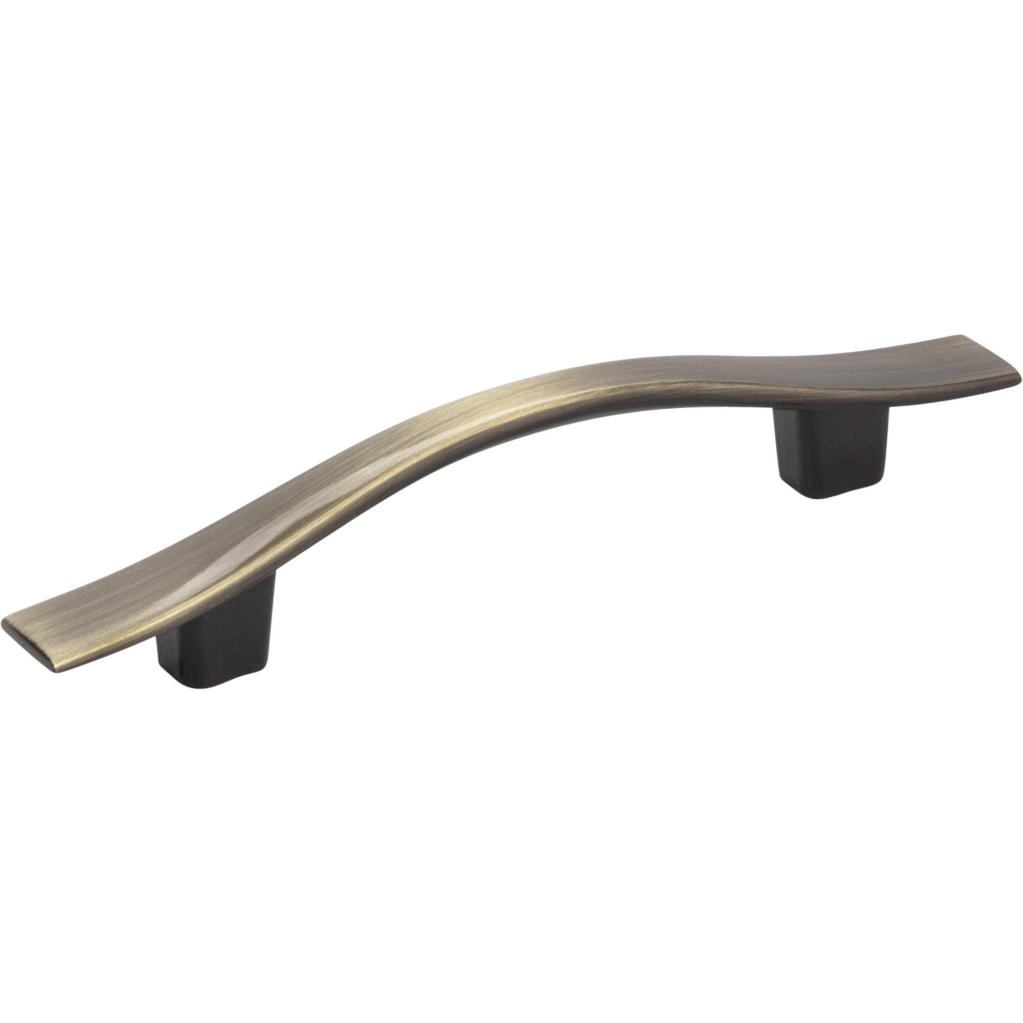 Kingsport 3" Center-to-Center Arch Cabinet Pull Brushed Antique Brass (AB)