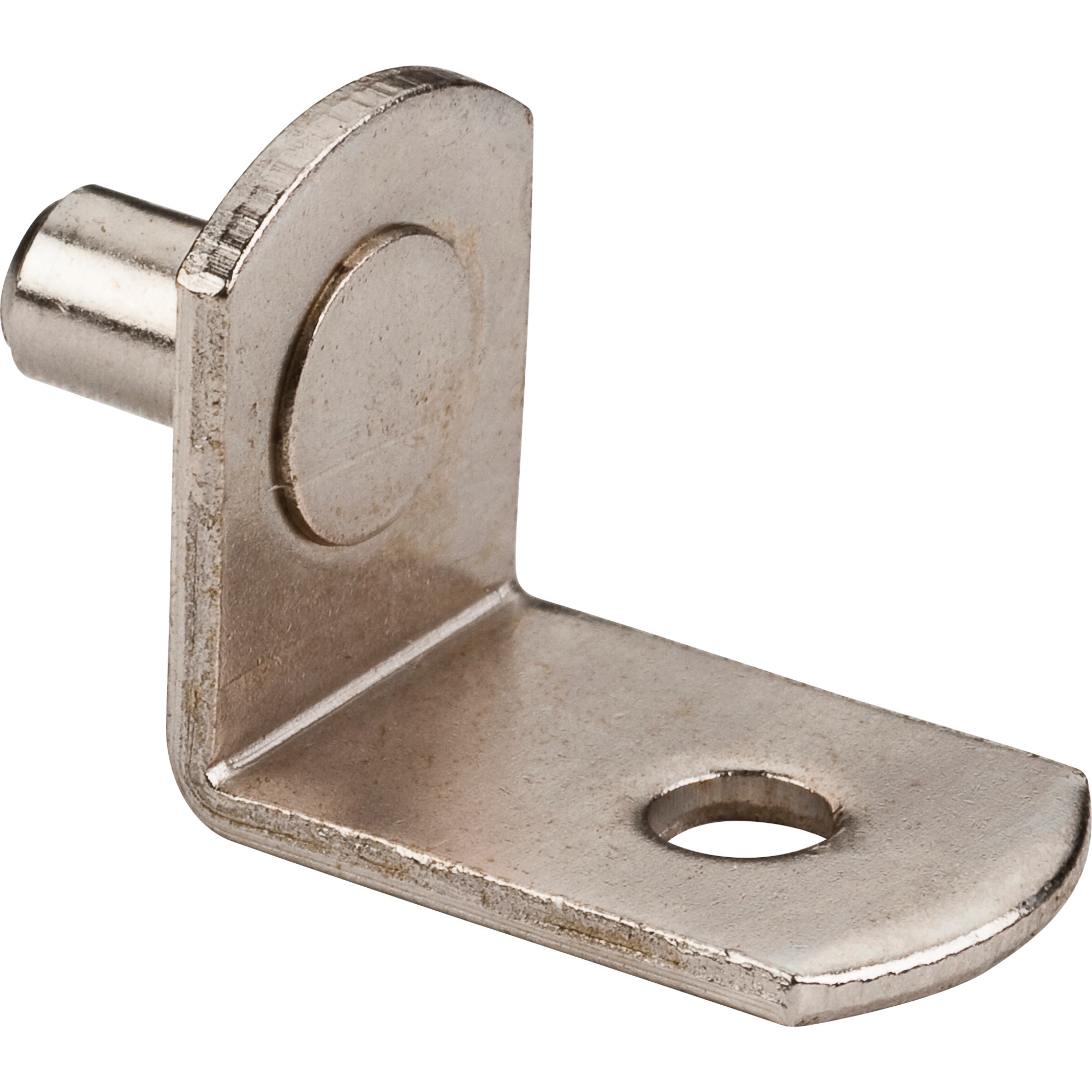 5mm Pin Angled Shelf Support with 3/4" Arm and 1/8" Hole
