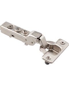 HR Max 110 Degree 9 mm Crank Cam Adjustable Heavy Duty Adjustable Soft-close Hinge with Press-in 8 mm Dowels