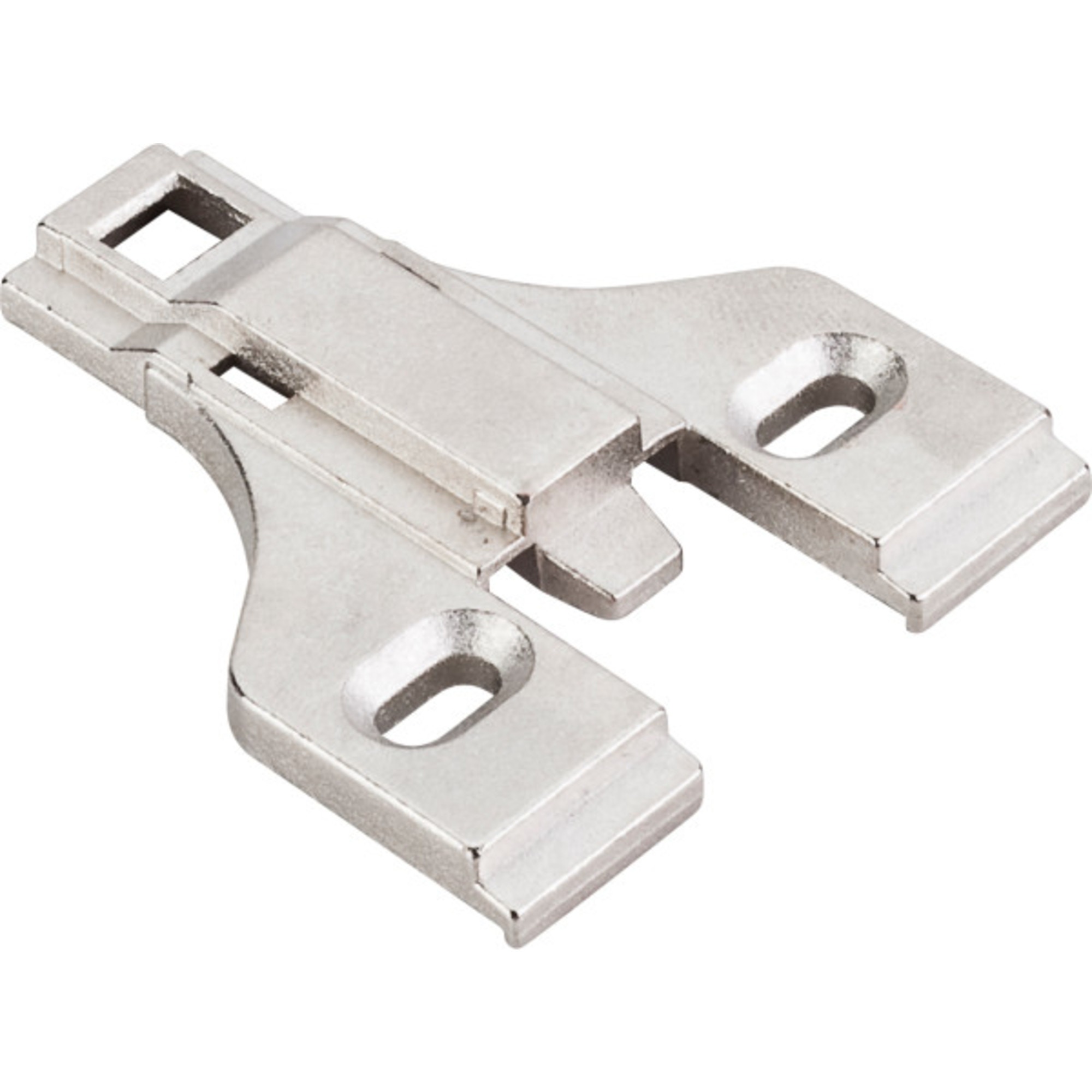 HR Max HD 3 mm Non-Cam Adj Zinc Die Cast Plate No Screws for Cabinet Refacing for 500 Series Euro Hinges