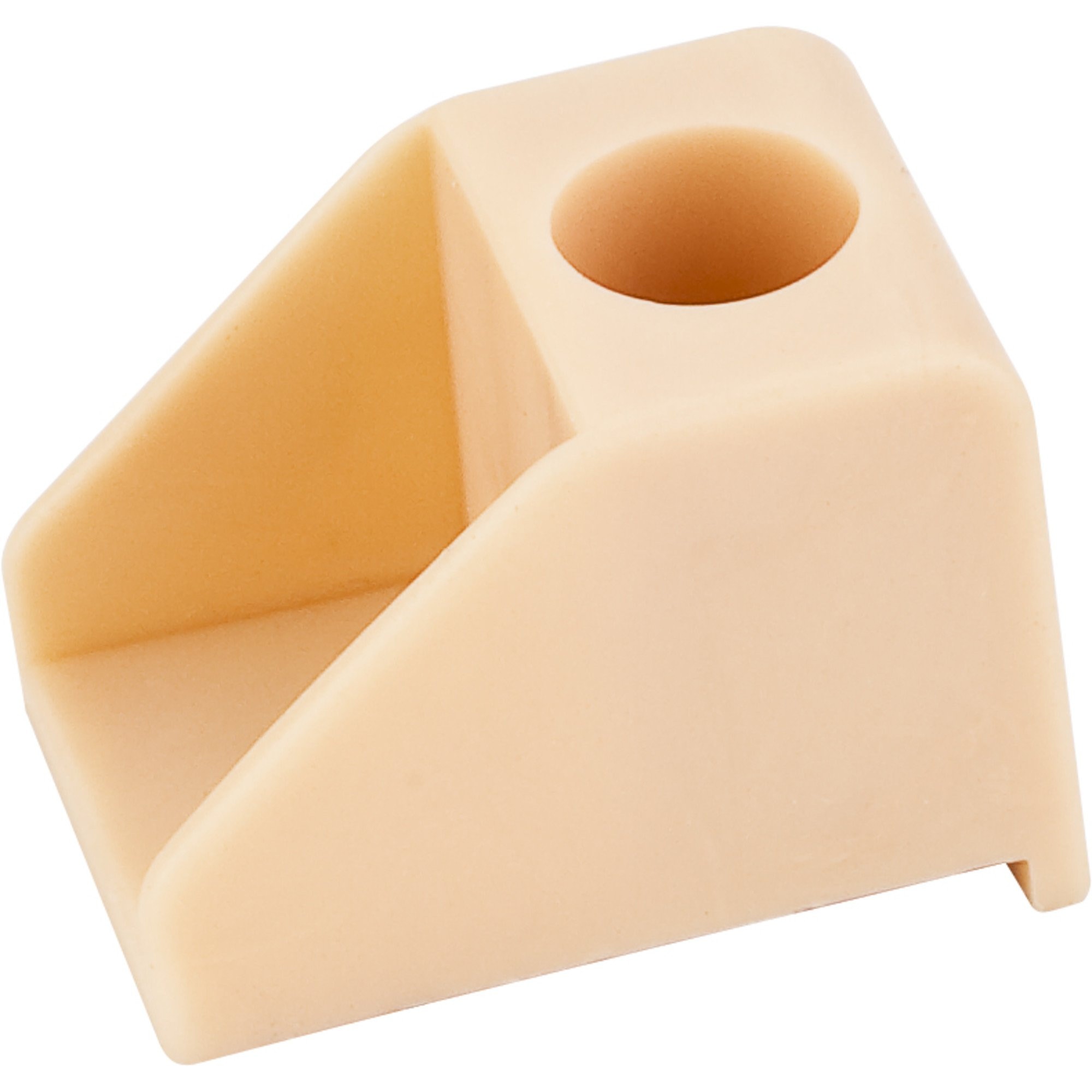 Beige Drawer Bumper for Roll-Out Tray, Bag of 100
