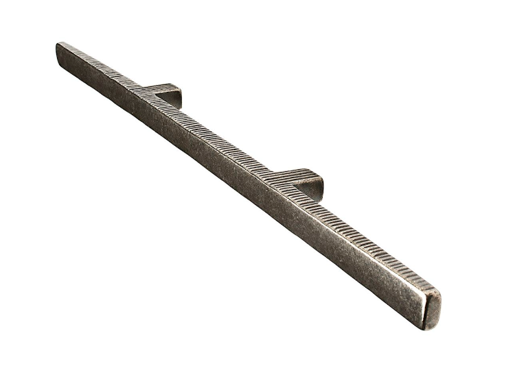 Brut Textured Top/Bottom Cabinet Pull 6" Center-to-Center