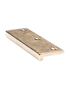 Contemporary Catch Cabinet Pull 4" Length, 1 3/8" Projection