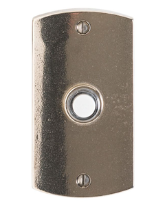 Convex Doorbell Button 2 1/2" x 4 1/2"