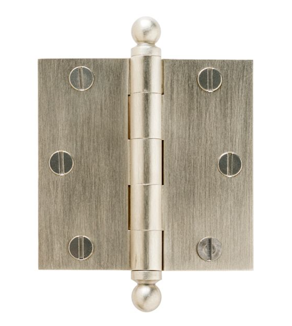 Plain Bearing Extruded Hinge 3 1/2" x 3 1/2", 1/2" Barrel