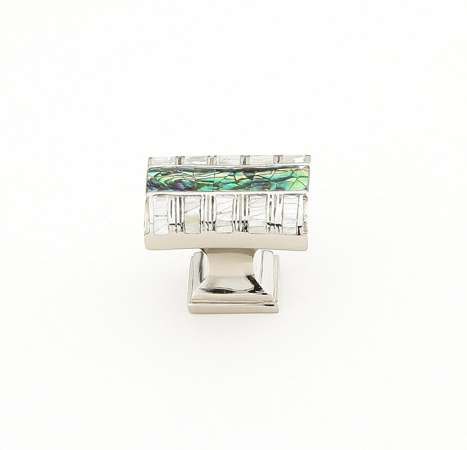 Fair Isle Cabinet Knob, Rectangle, 1-1/4" x 7/8"