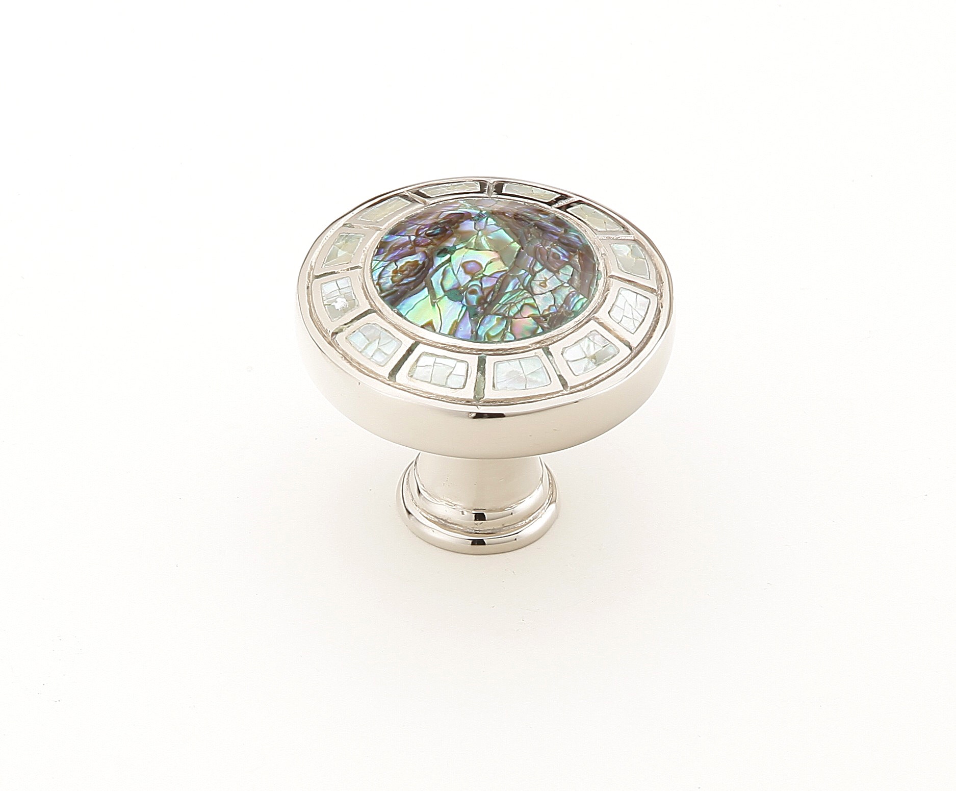 Fair Isle Cabinet Knob, Round, 1-1/2" Width