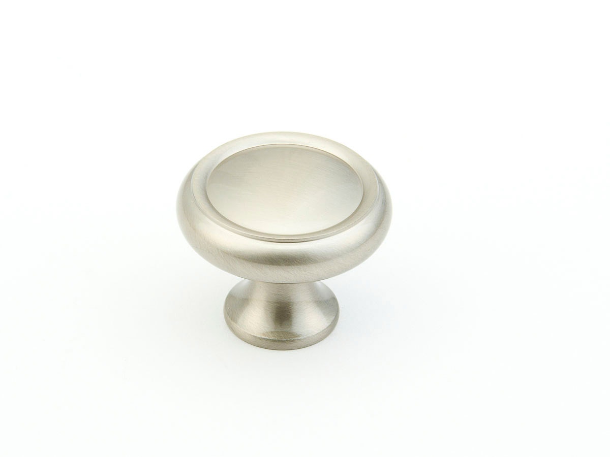 Country Traditional Round Cabinet Knob, 1-1/4" Width