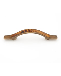 Tiger Penshell Cabinet Pull, Tiger Penshell, Estate Dover, 4" Center to Center