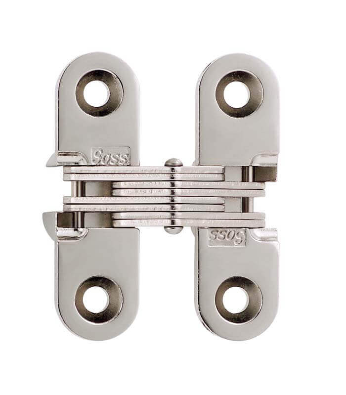 SOSS 203C Invisible Hinge Pair for 3/4" to 1" Min. Door Thickness
