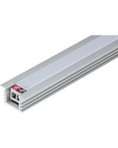 36-3/16" 120 Lumens/Ft. 24-Volt Accent Output Recessed Linear Fixture, Single-White, Fits 39" Wall Cabinet, 290 Lumens/Fixture, 5 Watts, Soft White 3000K