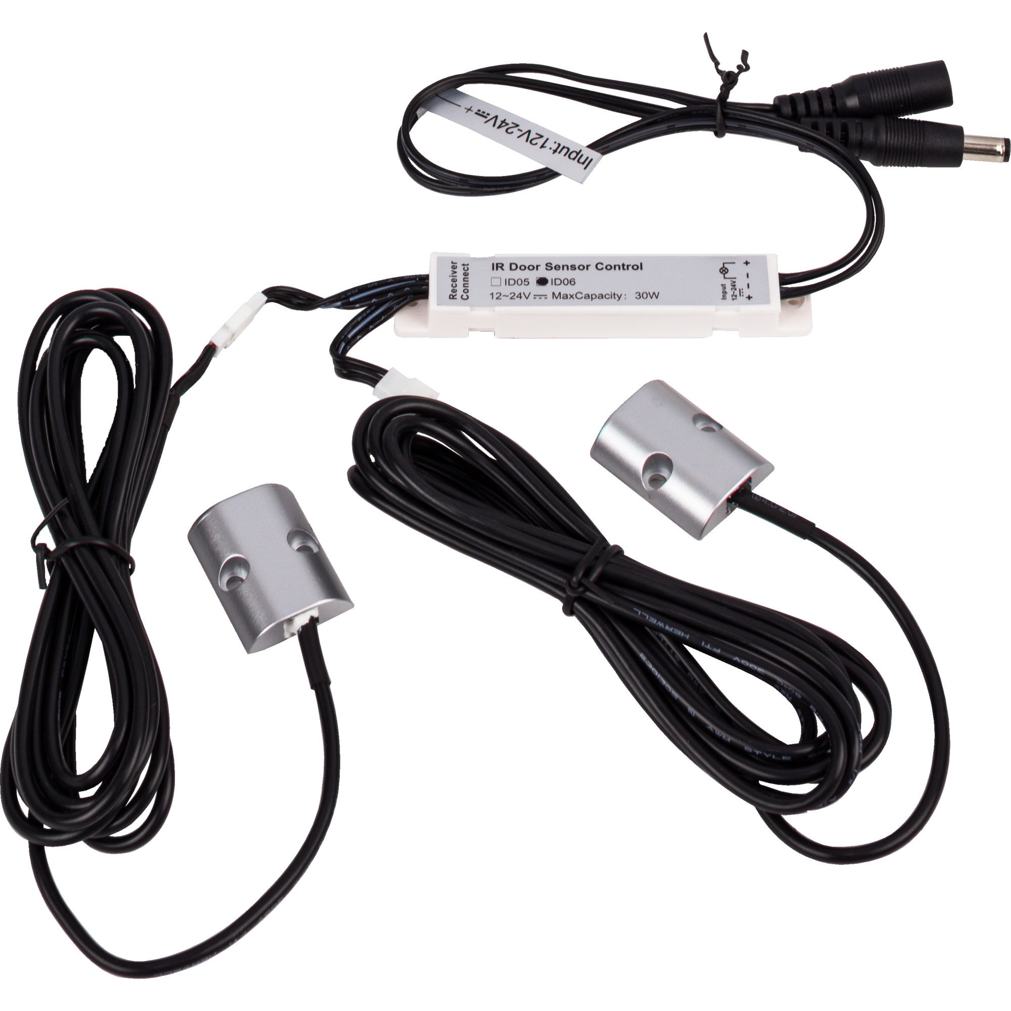 IR Door Sensor Switch for LED Lighting, Dual Head Sensors