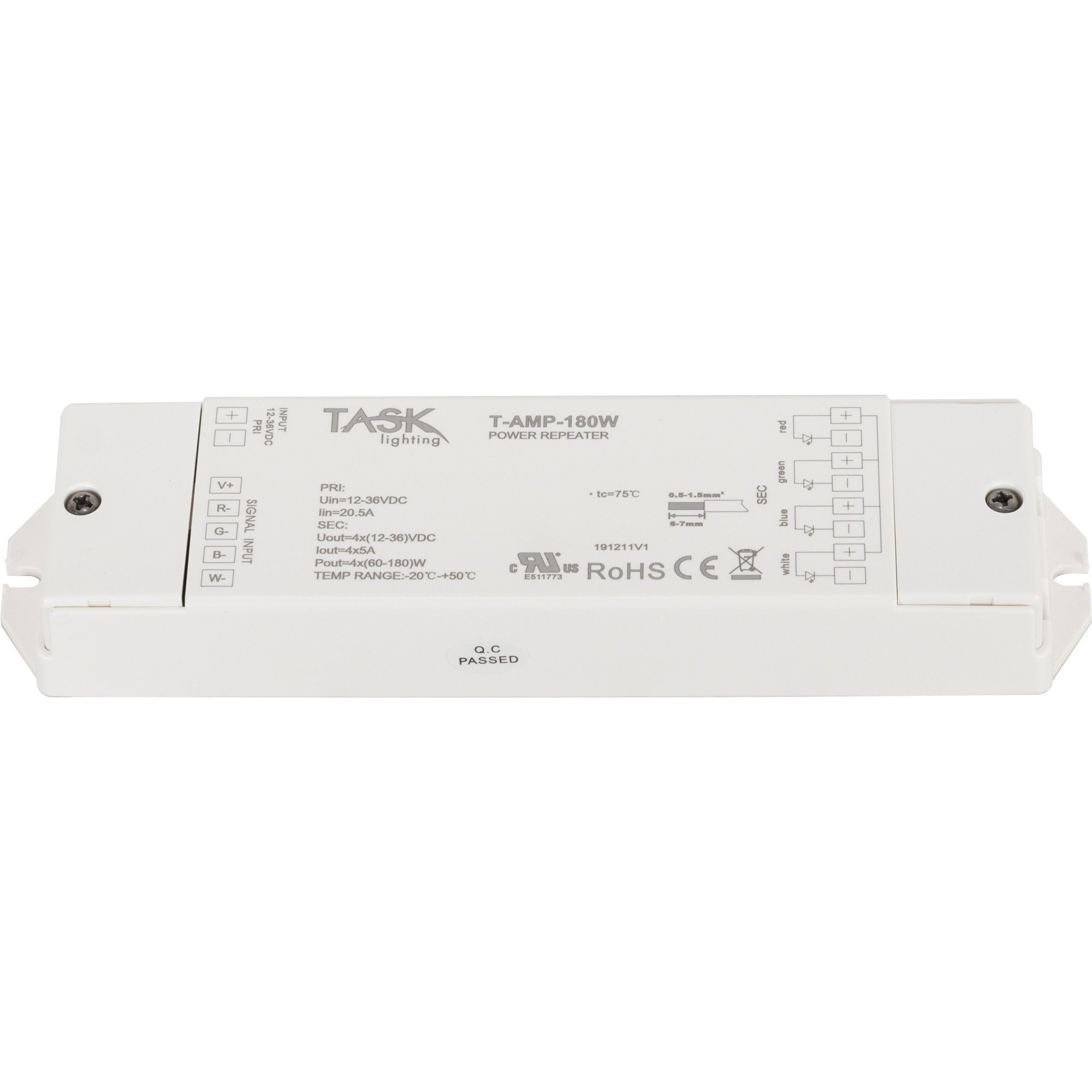 180-Watt Multi-Color RGB LED Amplifier