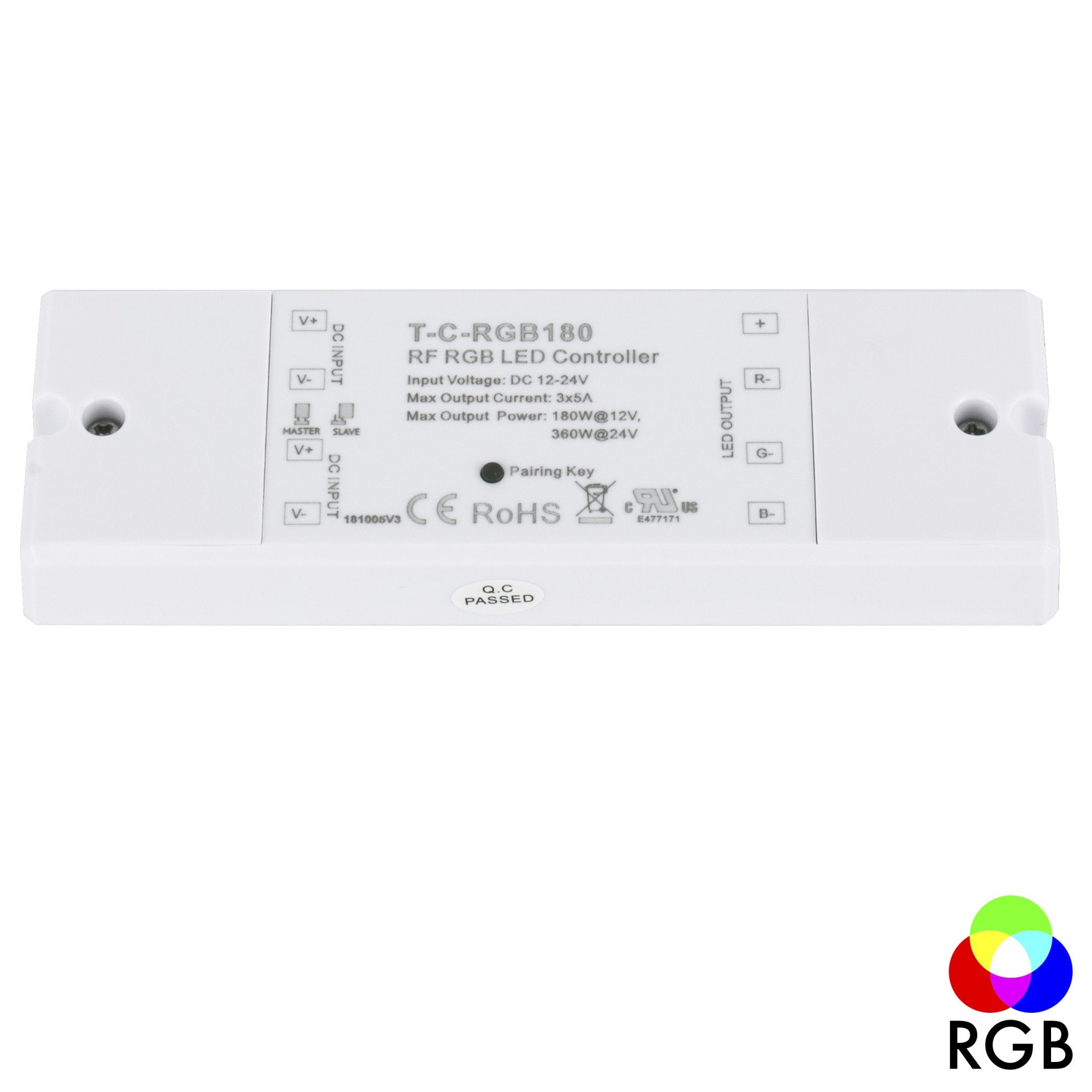 180-Watt Multi-Color RGB LED Receiver