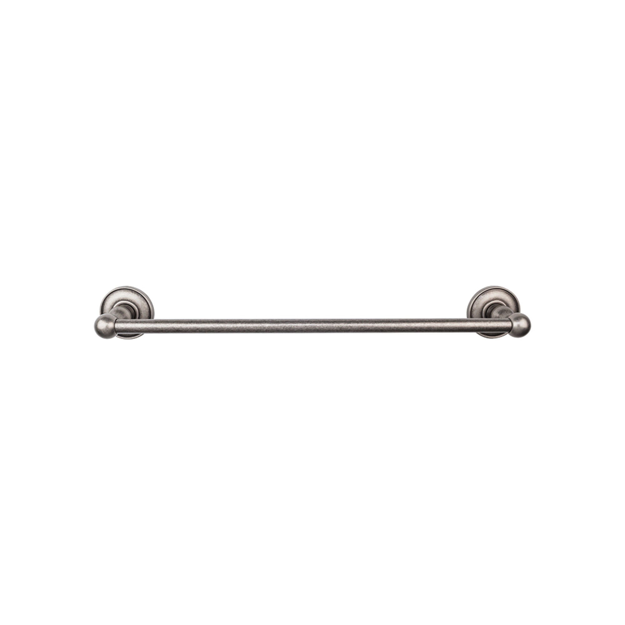 Edwardian Bath Single 32 1/2" Wall Mounted Towel Bar Plain Backplate