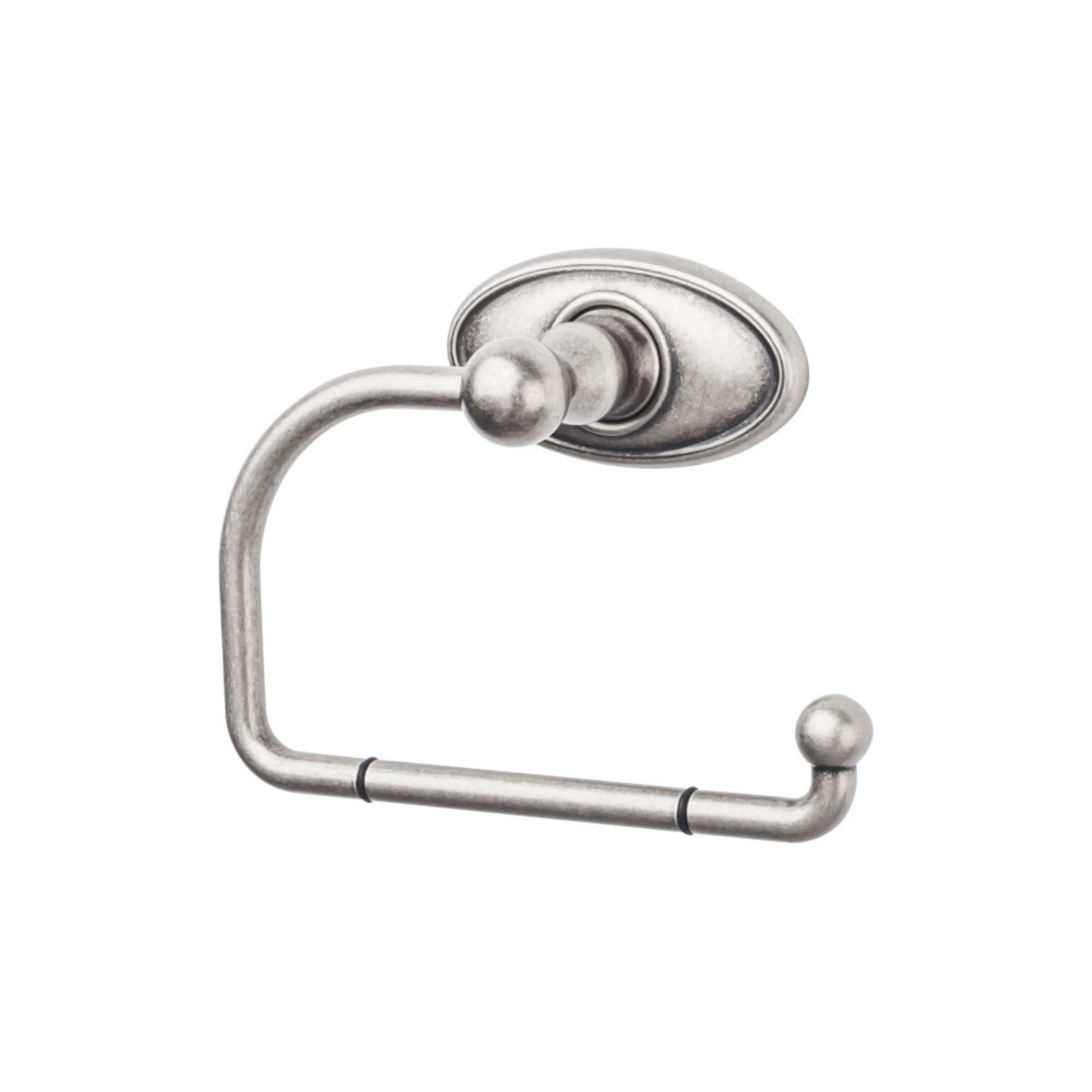 Edwardian Bath Wall Mounted Toilet Paper Hook Oval Backplate