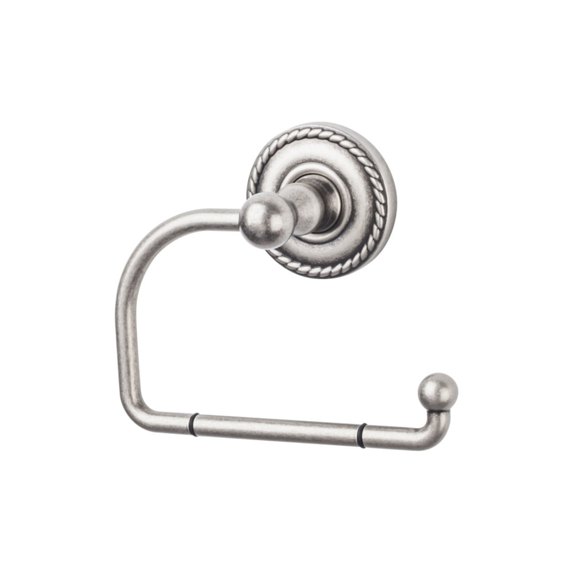 Edwardian Bath Wall Mounted Toilet Paper Hook Rope Backplate