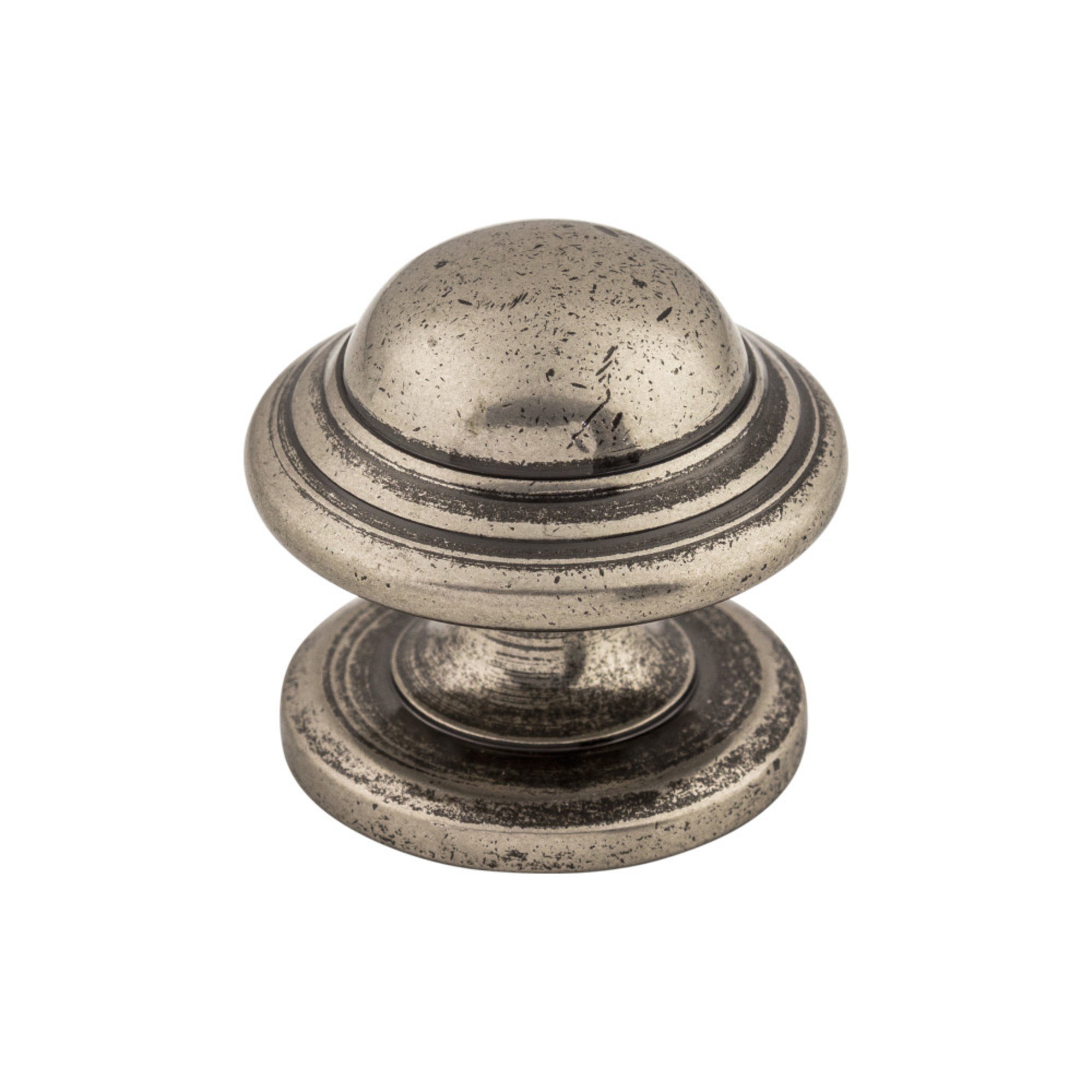 Empress Cabinet Knob 1 3/8" Pewter Antique