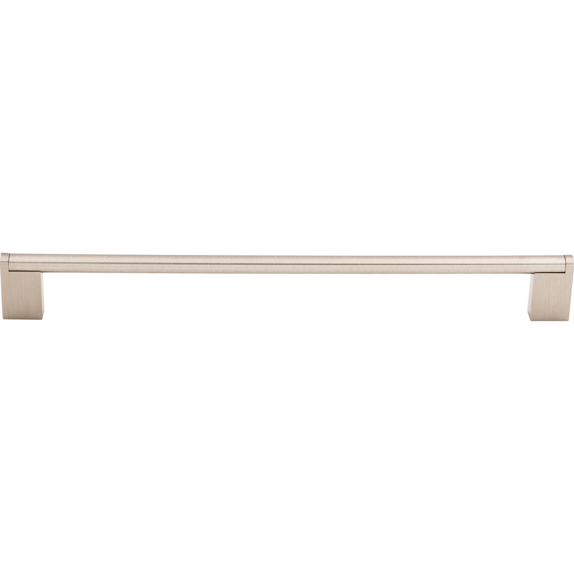 Princetonian Bar Cabinet Pull 18 7/8" Center to Center Brushed Satin Nickel