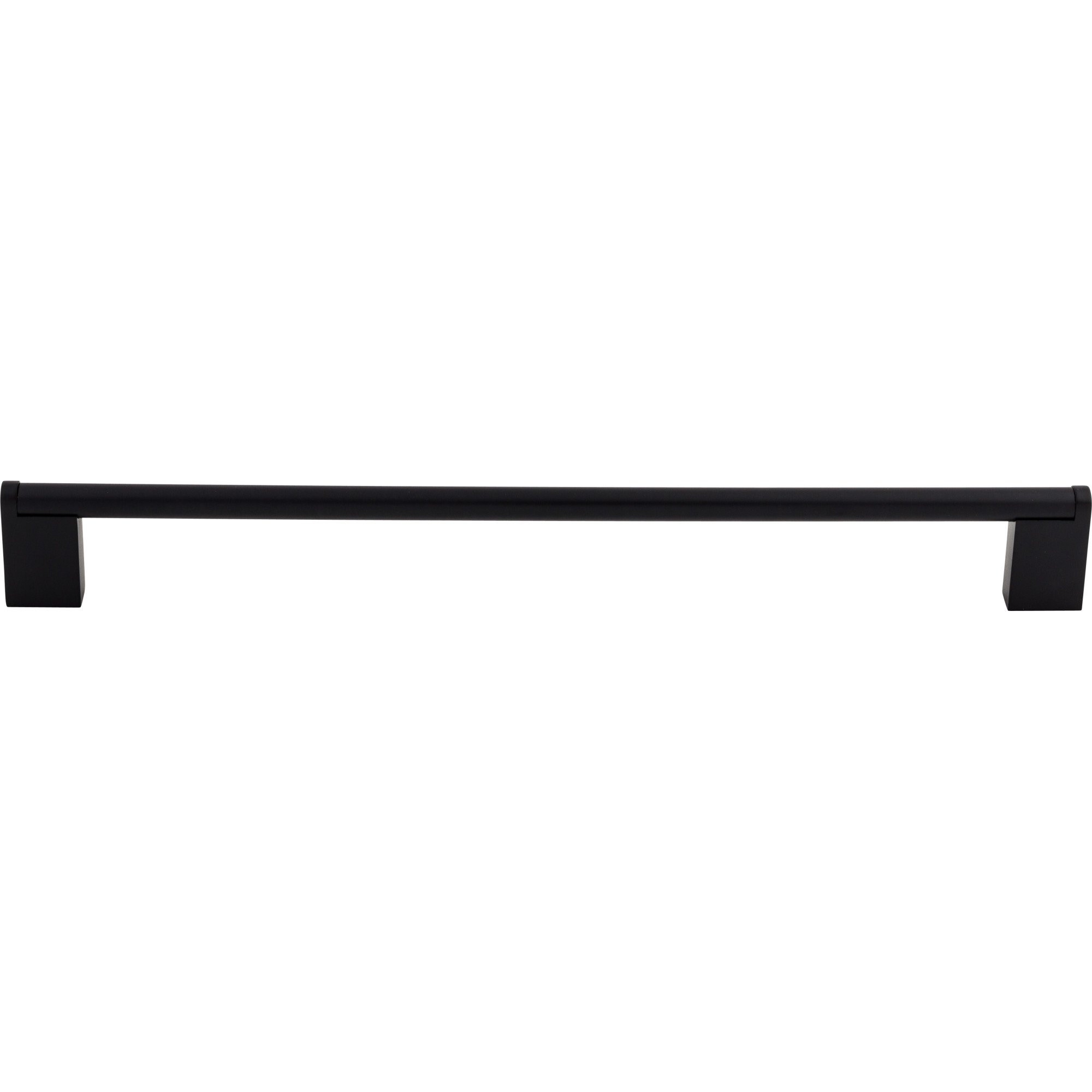 Princetonian Bar Cabinet Pull 18 7/8" Center to Center Flat Black