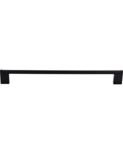 Princetonian Bar Cabinet Pull 18 7/8" Center to Center Flat Black
