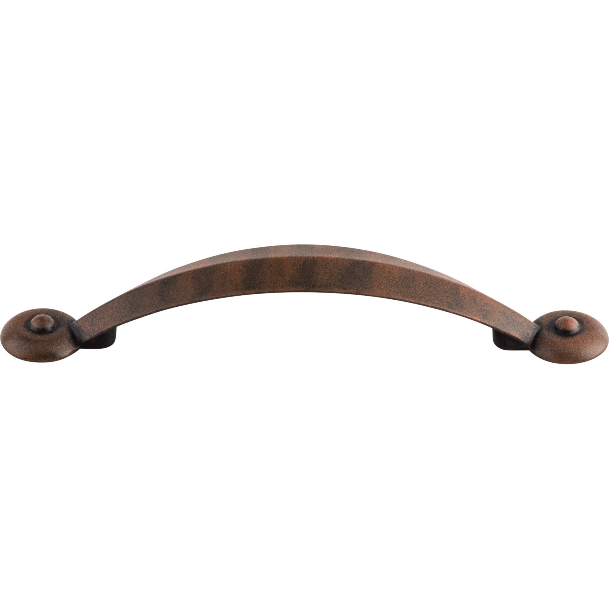 Angle Cabinet Pull 3 3/4" Center to Center Patina Rouge