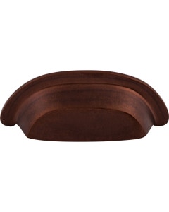 Aspen Cup Cabinet Pull 3" Center to Center Mahogany Bronze