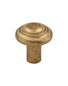 Aspen Button Cabinet Knob 1 1/4" Light Bronze