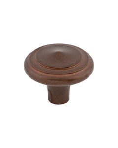 Aspen Peak Cabinet Knob 2" Mahogany Bronze