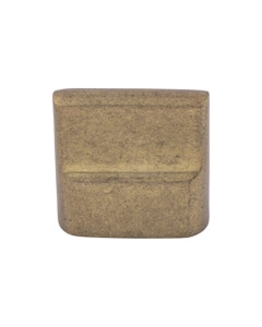 Aspen Flat Sided Cabinet Knob 7/8" Center to Center Light Bronze