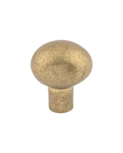 Aspen Small Egg Cabinet Knob 1 3/16" Light Bronze