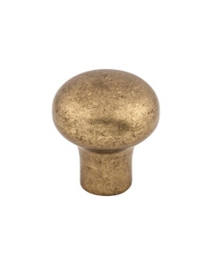 Aspen Round Cabinet Knob 7/8" Light Bronze