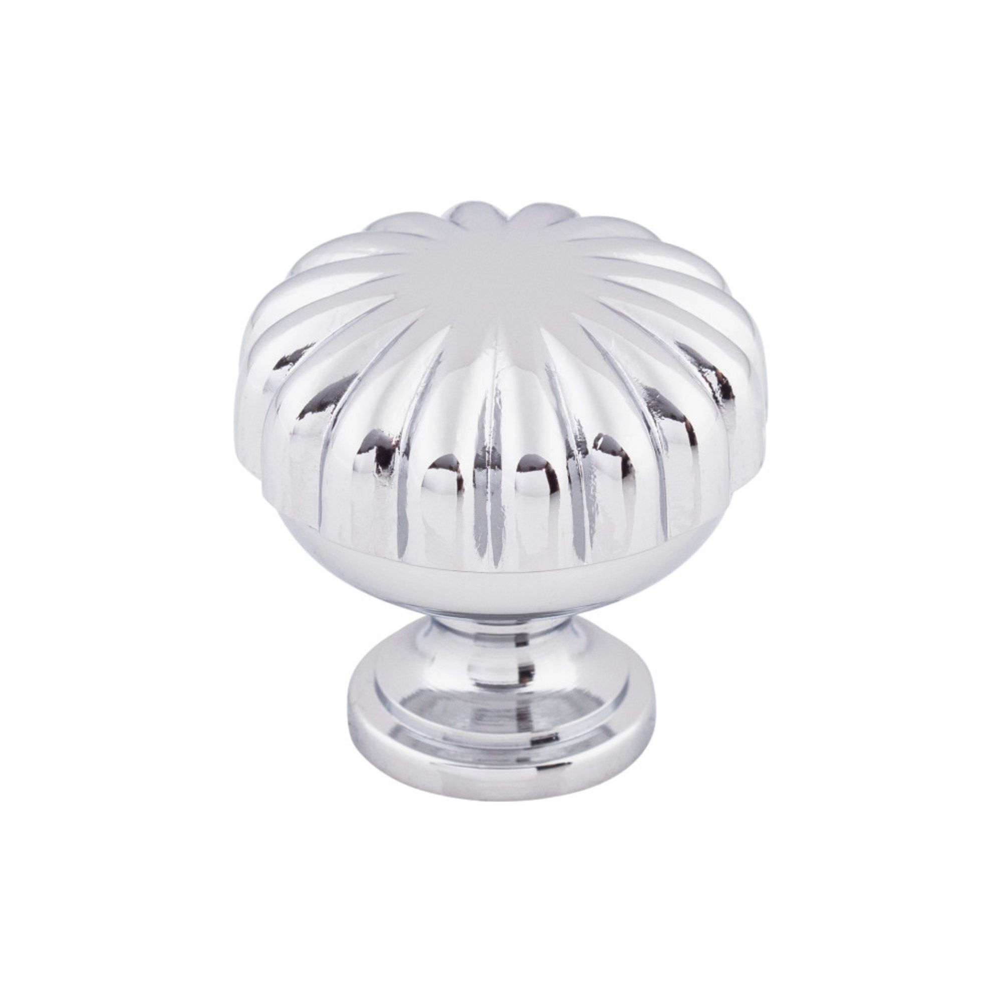 Melon Cabinet Knob 1 1/4" Polished Chrome